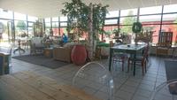 Cafe im typisch nordischen Stil, Kosta Boda