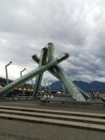 231 Vancouver - Canada Place - olympische Feuer 2010