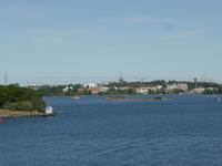 Helsinki - Einfahrt mit dem Schiff