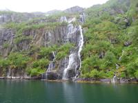 Trollfjord - Wasserfall