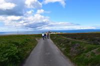 Fahrt zum Grosnez Point im Nordwesten von Jersey