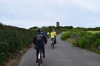 Fahrt zum Pleinmont Tower im Südwesten von Guernsey