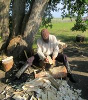 Kischi - Herstellung Dachschindeln