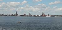 Blick auf Stralsund