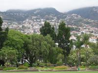 Funchal - Santa Catarina Park - Blick zu unserem Hotel
