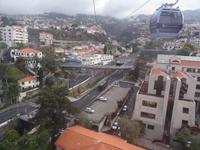 Seilbahn-Fahrt hinauf nach Monte