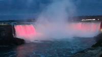 Niagara Fälle beleuchtet