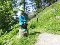 Davos, Schatzalp, Thomas Mann Wanderweg