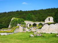 1414 Das Kloster war harmonisch in die natürliche Umgebung eingebettet 