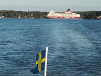 2070 Der Fährweg nach Finnland oder den Åland Inseln führt nur durch die Schären