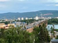 Krasnojarsk: An das andere Ufer des Enisej