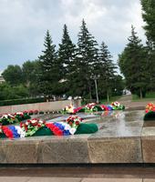 Irkutsk: Mahnmal des Ewigen Feuers