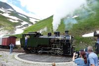 Die Lok wird gedreht