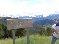 Blick vom Coll de la Botella