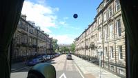 Lange Straßenzüge in Edinburgh