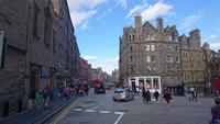 Blick vom Castle hinunter über die Royal Mile