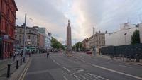 Am Ende der o'Connell-Street Dublin