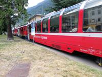 Bernina Express, Fahrt von St. Moritz nach Tirano