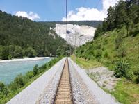 Glacier-Express, Fahrt von St.Moritz nach Zermatt, Rheinschlucht