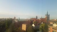 Blick auf Krakau vom Hotel