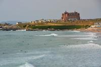 Headland Hotel and Spa oberhalb 