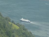 Geirangerfjord von oben