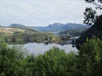 Blick vom Aussichtspunkt Magma Geopark bei Farsund