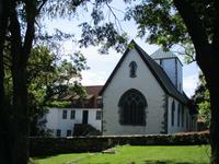 Utsteinkloster. Kirche