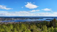 042 Sundsvall, Blick vom Södra Berget (240 m)
