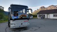 162 Oteren, Abendstimmung am Hotel Welcome Inn Lyngskroa