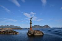 302 Lofoten, Adlersafari, Hafeneinfahrt Svolvaer