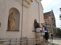 Krakau. Bei der Stadtführung.