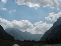 Planica, Blick in den Triglavnationalpark