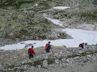 Chamonix. Wanderer am Brevent