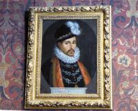 Charles IX., Gemälde in Schloss Azay-le-Rideau
