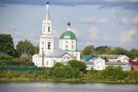 Blick auf das Katharinenkloster in Twer