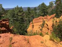 In der Ferne der Mont Ventoux