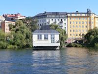 Schifffahrt Under the Bridge in Stockholm Badehaus