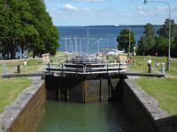 Schleusentreppe in Berg