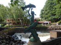 Denkmal für die Lachse in Mörrum