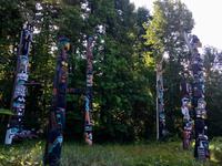 unsere schoenenTotem in Stanley Park