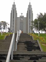 Island - Kirche in Akureyri