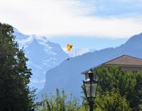 Gleitschirmflieger in Interlaken