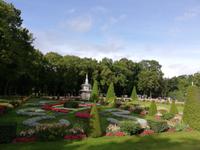 St. Petersburg,Peterhof, Führung im unteren Park