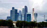 Skyline Downtown Moskau