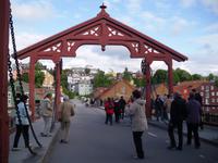Alte Brücke in Trondheim