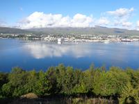Island - Blick über den Eyjafjörður 