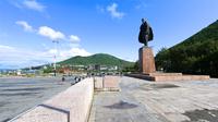 Großes Lenindenkmal in Petropawlowsk-Kamtschatski