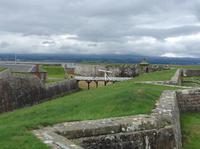 imposante Festungsanlage vor Inverness