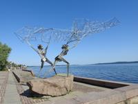 Die Fischer Onegasee Petrosawodsk Russland